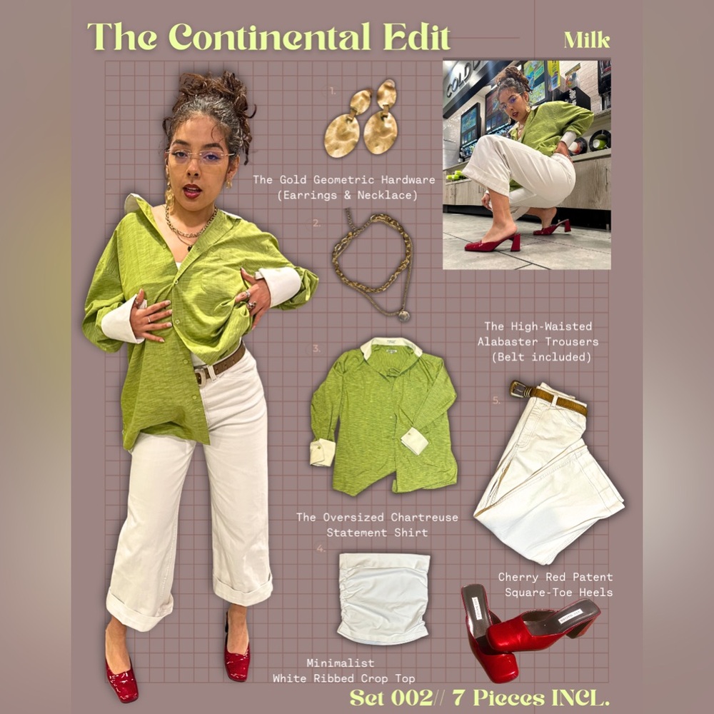 [7-PIECE SET] The Continental Edit // Milk Luxury Suite